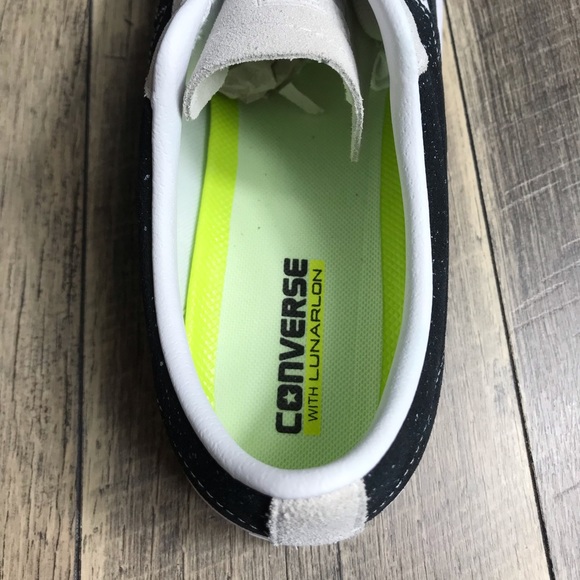 Converse One Star Pro OX Black White Suede M AUTHE - Picture 7 of 8